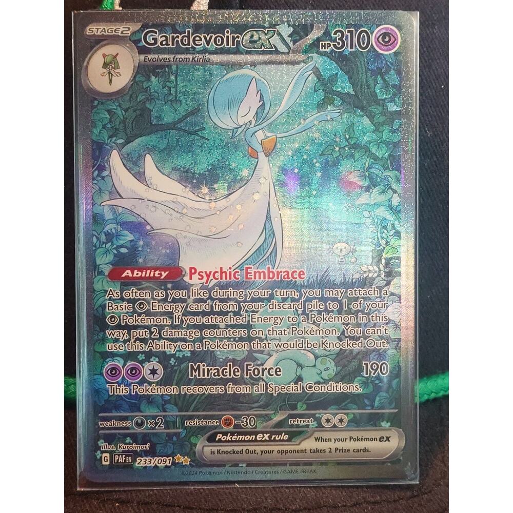 2024 Pokemon GARDEVOIR EX #233/091 Paldean Fates Special Illustration Rare NM